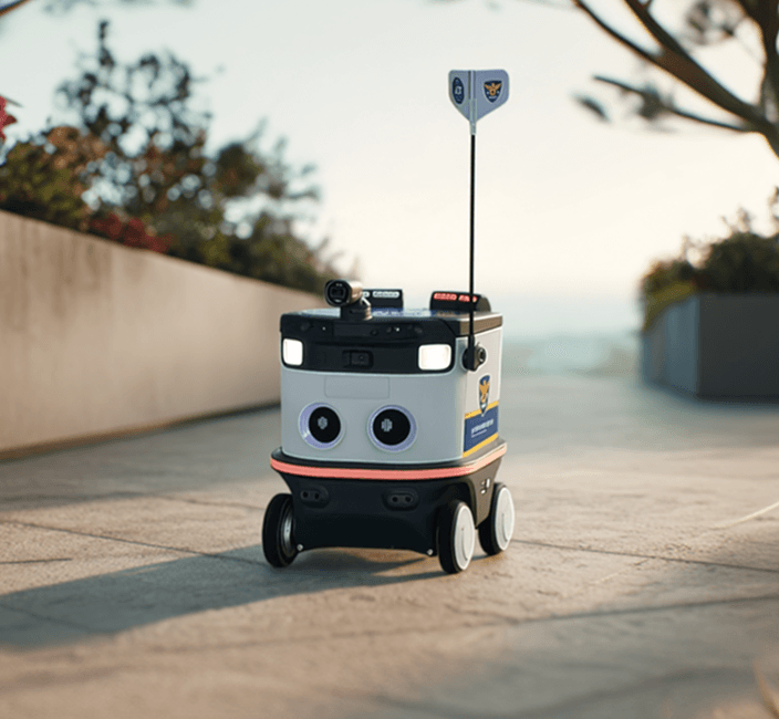 순찰로봇 이미지