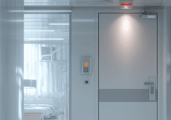 중환자실 출입 제한 시간에 강제 출입 시도가 있어요